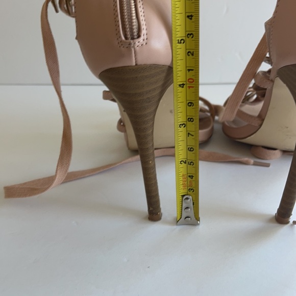 COPY - Izabella Rue Nude Pink Size 8 Lace up Style Laurna - Picture 6 of 10